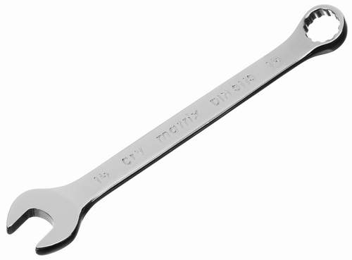 Ключ рожковый комбинированный 14 полированный хром (15158)