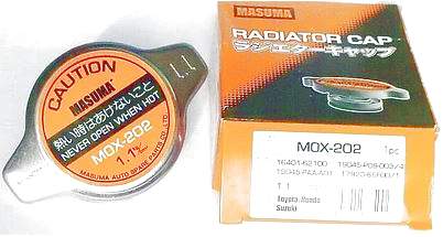 Крышка радиатора MZ MMC Toyota Honda Subaru 1.1bar мал.клап. (h=21 d=43.5mm)