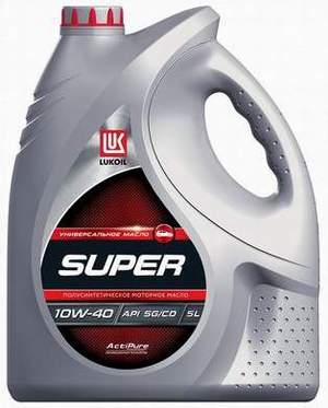 ЛУКОЙЛ - СУПЕР 10W40 SG/CD 5L