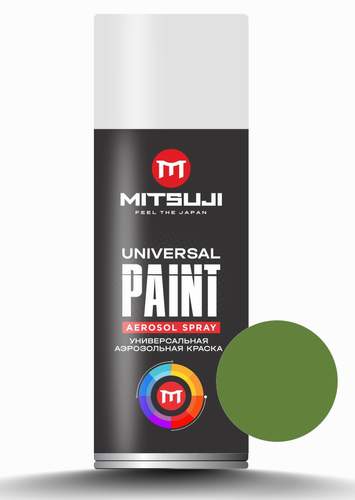 Краска-аэрозоль MITSUJI Spray Paint 450 ml Refrigerator Green 305 (зелёная)