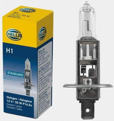 Лампа HELLA H1 12V 55W