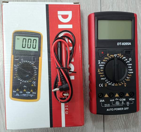 Мультиметр электронный DT-9205A
