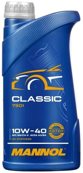 MANNOL 7501 Classic 10W40 SN/CF A3/B3 1L