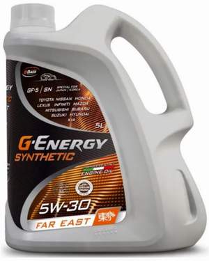 G-Energy Far East EC 5W30 SN/GF-5 4L (япон.авто)