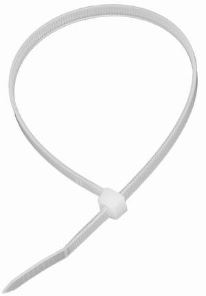 Хомуты пластиковые белые 350 * 4.8 мм 50шт (45537)