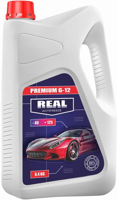 Антифриз красный 10кг (REAL-35)
