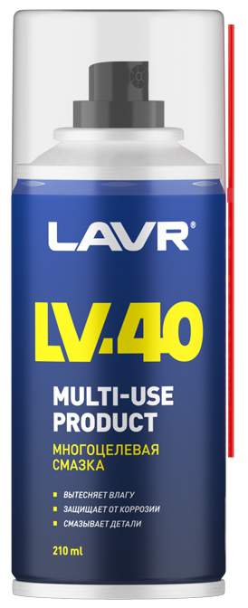 WD-40 универсальная смазка LAVR LV-40 210мл Ln1484