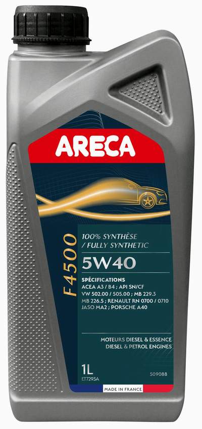 ARECA F4500 5W40 SN/CF 1L