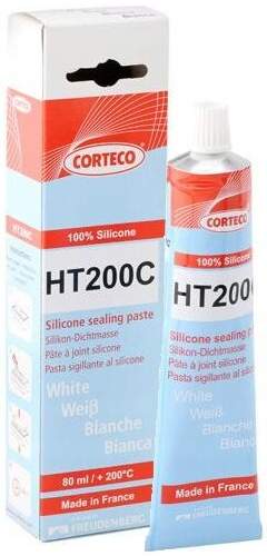 Герметик прокладок белый CORTECO HT200C 80мл от -50 до +200С