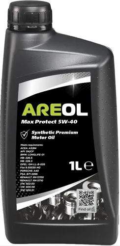 AREOL Max Protect 5W40 SN/CF 1L (A3/B4 VW502.00/505.00 MB229.3)