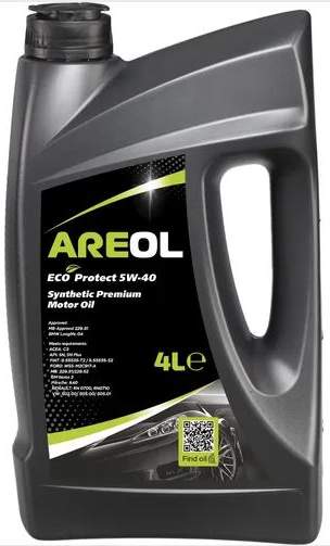 AREOL Max Protect 5W40 SN/CF 4L (A3/B4 VW502.00/505.00 MB229.3)