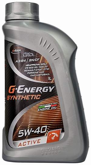 G-Energy Synthetic Active 5W40 SN/CF 1L