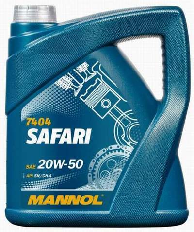 MANNOL 7404 Safari 20W50 SL 4L