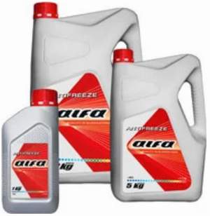 Антифриз красный 5кг (ALFA -40)