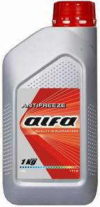 Антифриз красный 1кг (ALFA -40)