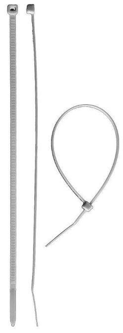 Хомуты пластиковые белые 300 * 3.6 мм 100шт (309010-36-300)