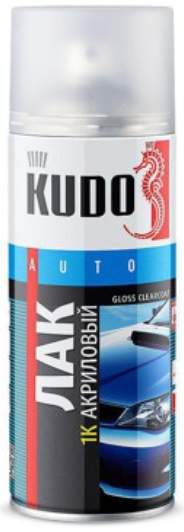 Лак-спрей прозрачный KUDO KU9010 520мл