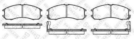 Колодки передние MZ 626GD 88-92