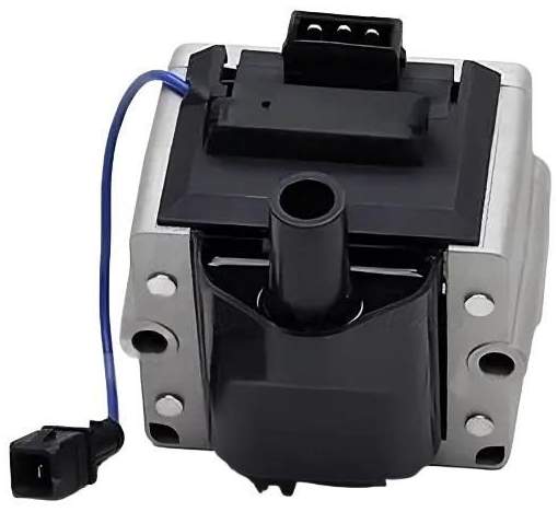 Катушка зажигания + коммутатор 3 конт, под длин.болт, с проводом VW PAS B3/B4 88-97, Golf-3 91-97, AD-80B4 91-96, C3