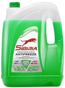 Антифриз зеленый 10кг (SIBIRIA -40)