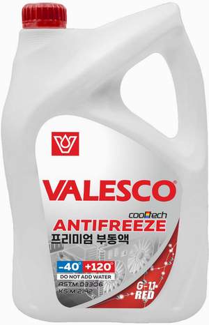 Антифриз красный 10кг (VALESCO -40)