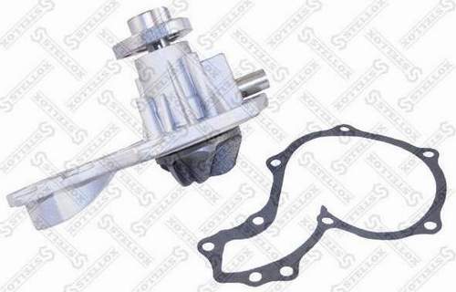Помпа AD-VW 4цил 1.3/1.6/1.8/2.0i 1.6D-1.9TDI AD-80/B4/C3/C4/A6, VW Golf-2-3; PAS B3/B4, Vento, Jetta, T3/T4 (с рогом)