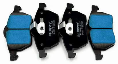Колодки передние AD C4/A6 91-98, A4 1.8-3.0 95-04, VW PAS B4 1.8-2.8 96-00, Golf-4 1.6-2.8 97-05, Skoda Superb 1.8-2.0 02- (c датчиком)