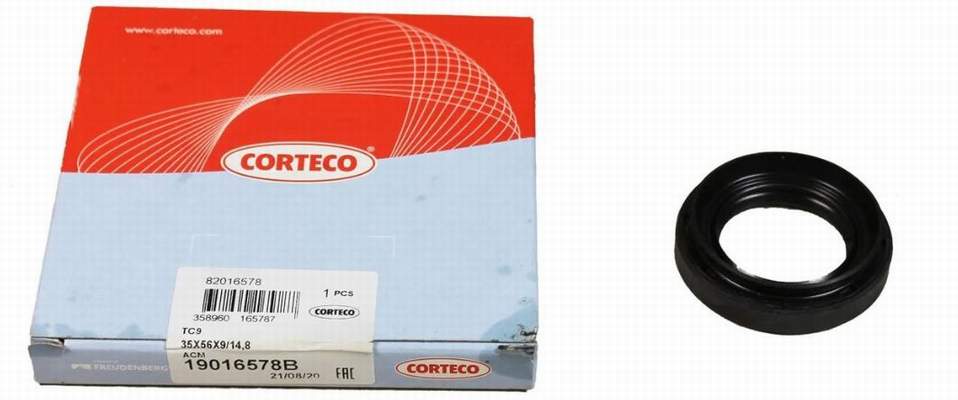 Сальник привода (гр.вн.) 35-56-9/14.8 MZ 323/626 80-97 MPV MX-6 CX-7; MMC Galant E33 85-96, Lancer, Chariot N33W 91-97, Outlander XL CW 06-12; Hyundai Accent; Kia Rio