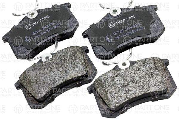 Колодки задние VW PAS B3/B4/B5, Golf-2-3-4, Jetta/Polo/Vento/Lupo, Sharan 92-, AD-80 A2/A3/A4/TT, SKODA Octavia/Rapid 99-, Peugeot 306/307/405/807, Lancia Gamma, Partner