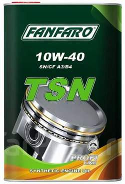 FANFARO TSN 10W40 SN/CF (metal) 1L