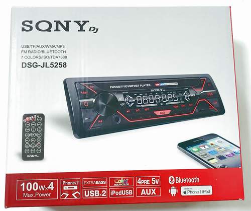 Магнитола 1DIN/Radio/MP3/BT SONY DSG-JL5258