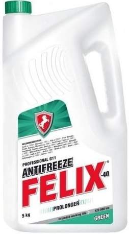 Антифриз зеленый 5кг (FELIX-40)