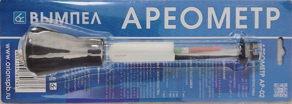 Ареометр для измерения плотности электролита в аккумуляторе Орион АР-02