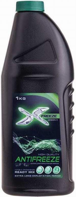 Антифриз зеленый 1кг (X-Freeze)