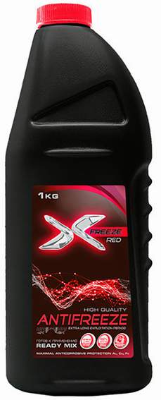 Антифриз красный 1кг (X-Freeze)