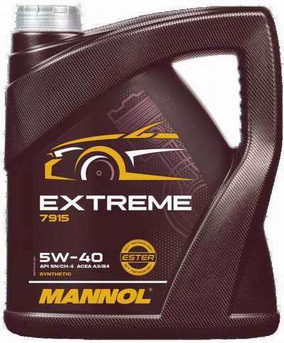 MANNOL 7915 Extreme 5W40 SN 4L (A3/B4 C2/C3 BMW LL-04 MB-229.31/51/52 VW 505.00/01