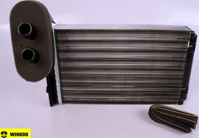 Радиатор печки VW PAS B3/B4 88-97, Golf-2-3-4 83-03, Polo, Vento 91-98, Jetta, AD A3 96-03, SKODA Octavia 96- (пласт. бачки)