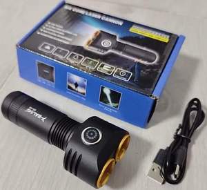 Фонарь аккумуляторный металл. LED A98 X-BALOG Li-ion 18650, Type-C, магнит