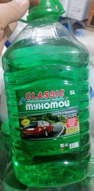 Стеклоомыватель МУХОМОЙ лето 5L
