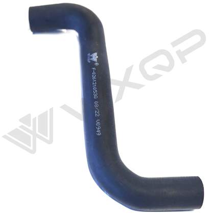 Патрубок радиатора S-образный AD-VW 4цил VW PAS B3/B4 88-97, Golf-2, Jetta-2 83-92 1.3-1.8, AD 100 (от помпы к фланцу)