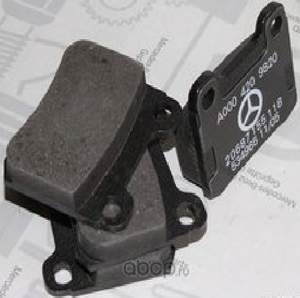 Колодки задние MB W124 86-95 M102/M103/M111, W201 82-93 M102, W202 93-00 M111, 190 (W201) E 2.3-2.6 89-93