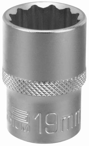Головка торцевая 12-гранная 1/2 N19 (13665)