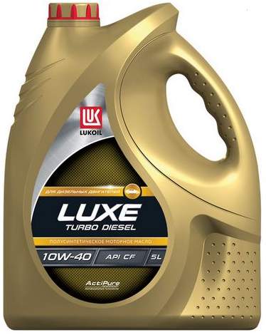 ЛУКОЙЛ - ЛЮКС ТУРБО ДИЗЕЛЬ 10W40 SL/CF 5L