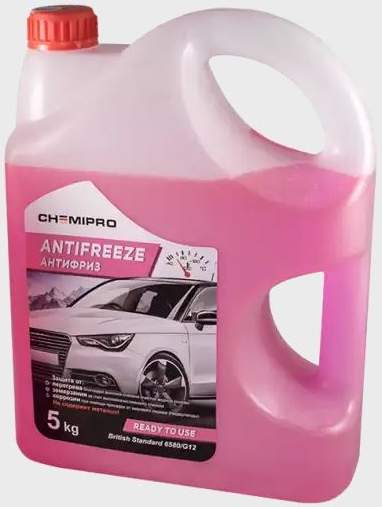 Антифриз красный 5кг (CHEMIPRO G12 -40)