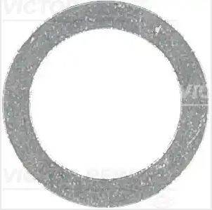 Кольцо уплотнительное маслосливной пробки поддона двигателя алюм./медн. 14x20x1.5 Mazda/Renault/Ford