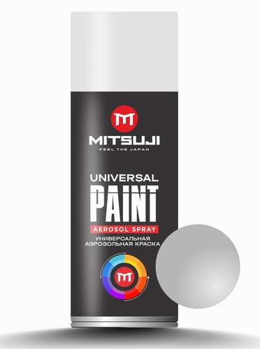 Краска-аэрозоль MITSUJI Spray Paint 450 ml Silver 36 (серебро)