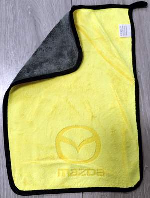 Тряпка микрофибра двусторонняя с петелькой