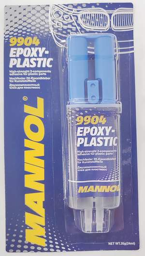 MANNOL 9904 Epoxy-Plastic 0.03L Клей эпоксидный для пластмасс (Китай)