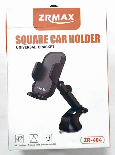 Подставка для сотки на присоске, зажим ZRMAX ZR-404