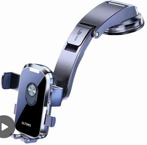 Подставка для сотки на присоске рычажная, зажим